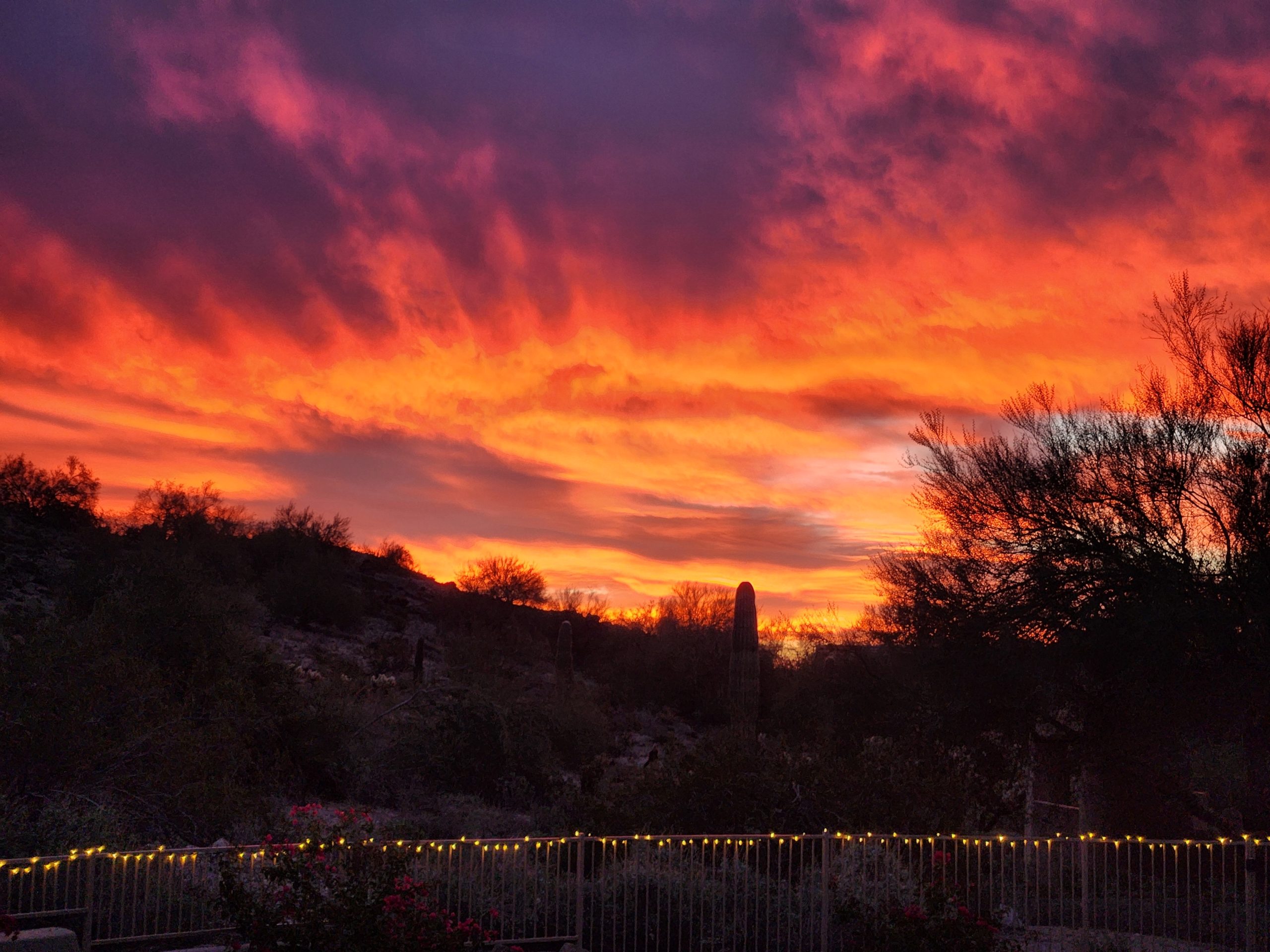 Arizona Sunset Hiking